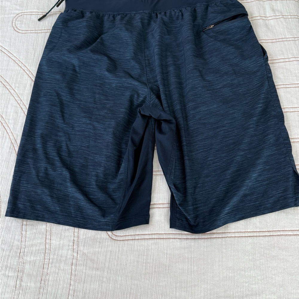 lululemon athletica Dark Blue Athletic Shorts 11”